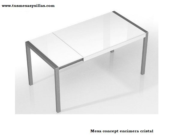 mesas-cocinas-extensibles-cristal