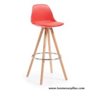 taburete-mostrador-alto-barato-rojo