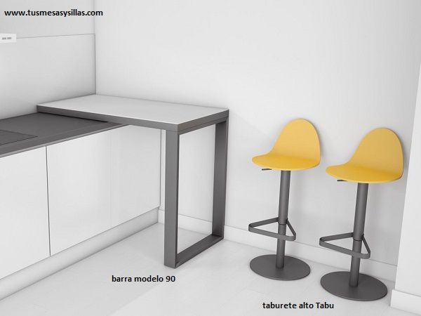 Taburetes-altos-color-mostaza